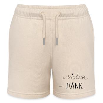 vielen Dank - Kinder Organic Joggingshorts Mini Bolter von Stanley/Stella - Natur - Vorne