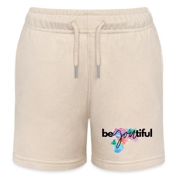 be you tiful - Kinder Organic Joggingshorts Mini Bolter von Stanley/Stella - Natur - Vorne