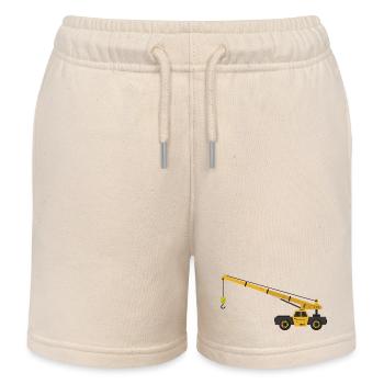 Kranich - Kinder Organic Joggingshorts Mini Bolter von Stanley/Stella - Natur - Vorne