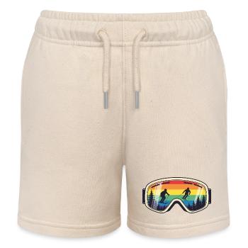 Skibrillenbogen Ciel Mountain - Kinder Organic Joggingshorts Mini Bolter von Stanley/Stella - Natur - Vorne