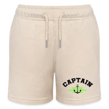Capitaine d’ancre - Short de jogging enfant bio Stanley/Stella - écru doux - Devant