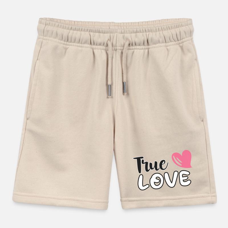 True Love Kids Organic Sweat Shorts by Stanley/Stella