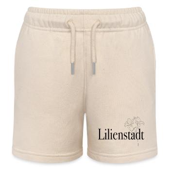 Lilienstadt - Kinder Organic Joggingshorts Mini Bolter von Stanley/Stella - Natur - Vorne
