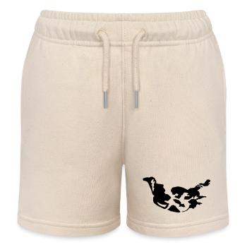 Tandemsprung - Kinder Organic Joggingshorts Mini Bolter von Stanley/Stella - Natur - Vorne