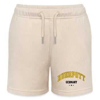 Ruhrpott Germany Schriftzug Ruhrgebiet Heimat - Kinder Organic Joggingshorts Mini Bolter von Stanley/Stella - Natur - Vorne
