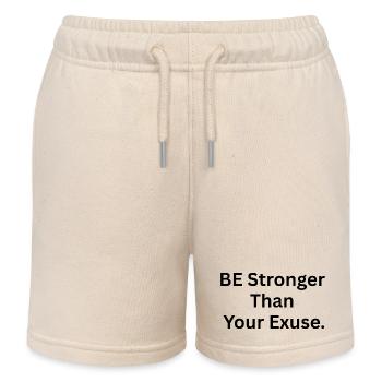 PTT LABS– Battle & Sweat Performance - Kinder Organic Joggingshorts Mini Bolter von Stanley/Stella - Natur - Vorne