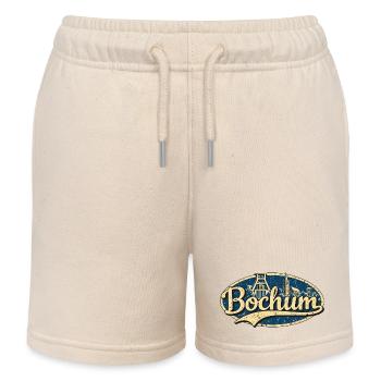 Bochum Vintage Stadtmotiv - Kinder Organic Joggingshorts Mini Bolter von Stanley/Stella - Natur - Vorne
