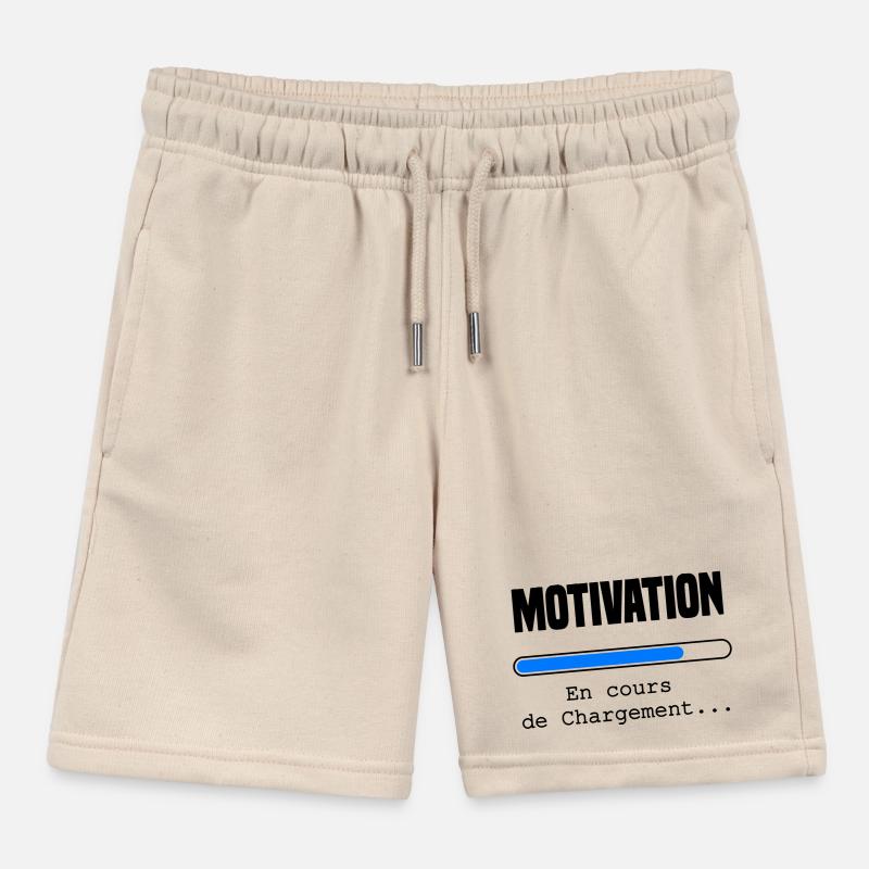 Motivation Loading Kids Organic Sweat Shorts by Stanley/Stella