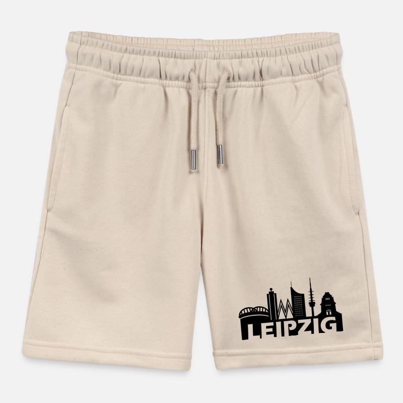 Skyline de Leipzig Short de jogging enfant bio Stanley/Stella