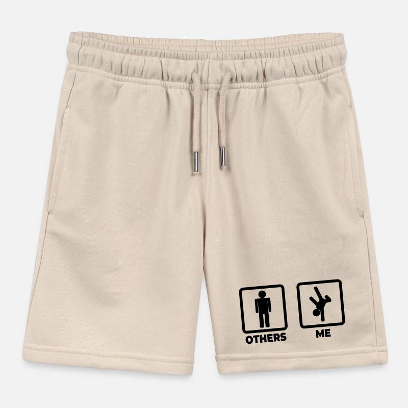 Me as a breakdancer Kids Organic Sweat Shorts by Stanley/Stella
