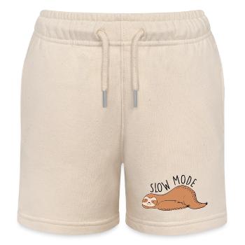 Langsamer Modus – Faulheit und Entspannung - Kinder Organic Joggingshorts Mini Bolter von Stanley/Stella - Natur - Vorne