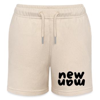 New Man - Kids Organic Sweat Shorts by Stanley/Stella - soft Ecru - Front