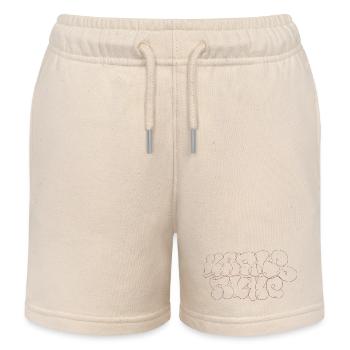Karlsruhe Graffiti T-Shirt - Short de jogging enfant bio Stanley/Stella - écru doux - Devant