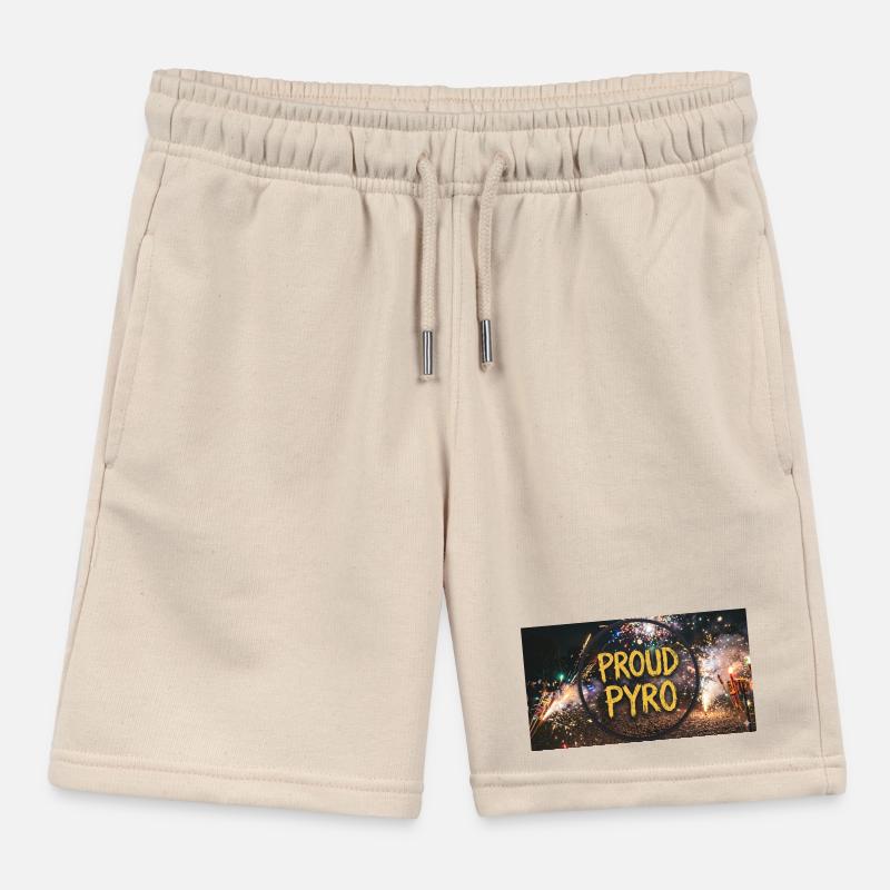 Stolzer Pyro! Kinder Organic Joggingshorts Mini Bolter von Stanley/Stella