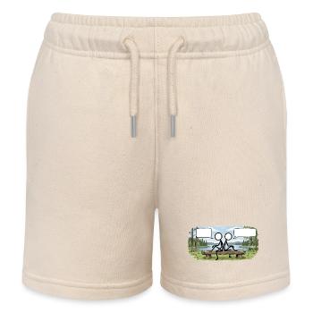 Savo Guys Duo 1 By Nature - Kinder Organic Joggingshorts Mini Bolter von Stanley/Stella - Natur - Vorne