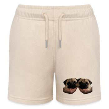 Hold my Mops - Kinder Organic Joggingshorts Mini Bolter von Stanley/Stella - Natur - Vorne