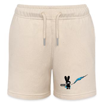 ninja bunny - Short de jogging enfant bio Stanley/Stella - écru doux - Devant