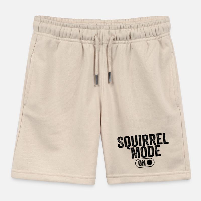 Eichhörnchen-Modus an Kinder Organic Joggingshorts Mini Bolter von Stanley/Stella