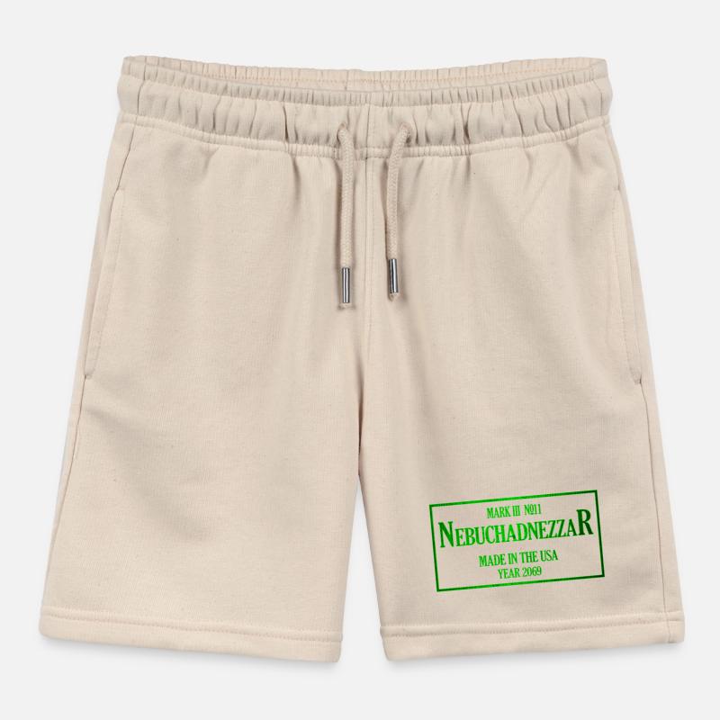 Nebuchadnezzar Schiff Matrix Geschenkidee Kinder Organic Joggingshorts Mini Bolter von Stanley/Stella