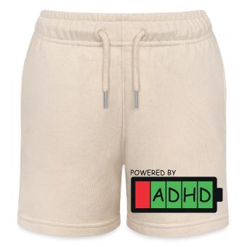 ADHS - Kinder Organic Joggingshorts Mini Bolter von Stanley/Stella - Natur - Vorne