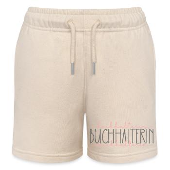 Buchhalterin Geschenk Buchhaltung Beruf - Kinder Organic Joggingshorts Mini Bolter von Stanley/Stella - Natur - Vorne
