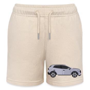 Voiture - Short de jogging enfant bio Stanley/Stella - écru doux - Devant