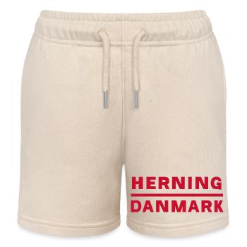 Herning Dänemark Lokaler Stil - Kinder Organic Joggingshorts Mini Bolter von Stanley/Stella - Natur - Vorne