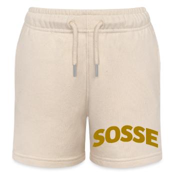 Sosse für immer - Kinder Organic Joggingshorts Mini Bolter von Stanley/Stella - Natur - Vorne