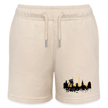 Dortmund Skyline - Short de jogging enfant bio Stanley/Stella - écru doux - Devant