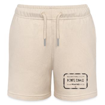 Vintage T-Shirt Monte Carlo 1929 - Kinder Organic Joggingshorts Mini Bolter von Stanley/Stella - Natur - Vorne