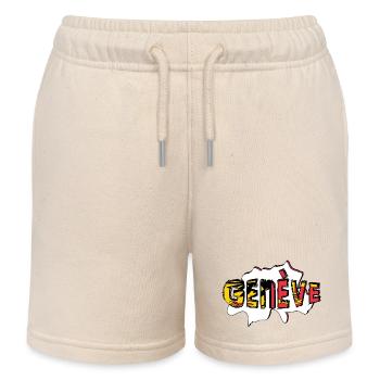 T-Shirt Genf Wappen - Kinder Organic Joggingshorts Mini Bolter von Stanley/Stella - Natur - Vorne