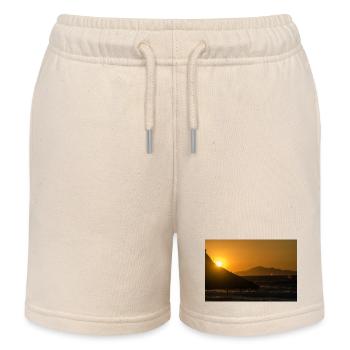 Sunset - Kinder Organic Joggingshorts Mini Bolter von Stanley/Stella - Natur - Vorne