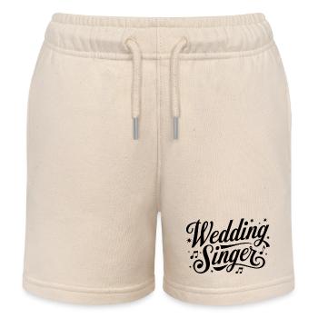 Hochzeit Sänger - Kinder Organic Joggingshorts Mini Bolter von Stanley/Stella - Natur - Vorne