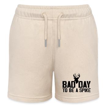 Bad Day to Be a Spike Hunter Hunting Deer - Short de jogging enfant bio Stanley/Stella - écru doux - Devant