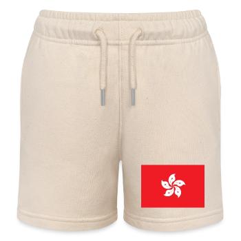 Hongkong - Kinder Organic Joggingshorts Mini Bolter von Stanley/Stella - Natur - Vorne