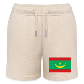 Mauretanien - Kinder Organic Joggingshorts Mini Bolter von Stanley/Stella - Natur - Vorne