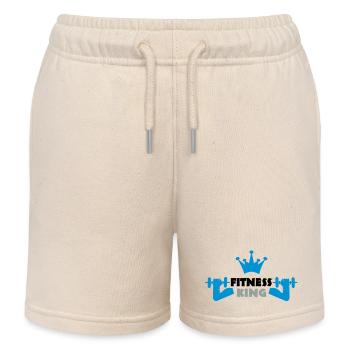 sportif - Short de jogging enfant bio Stanley/Stella - écru doux - Devant