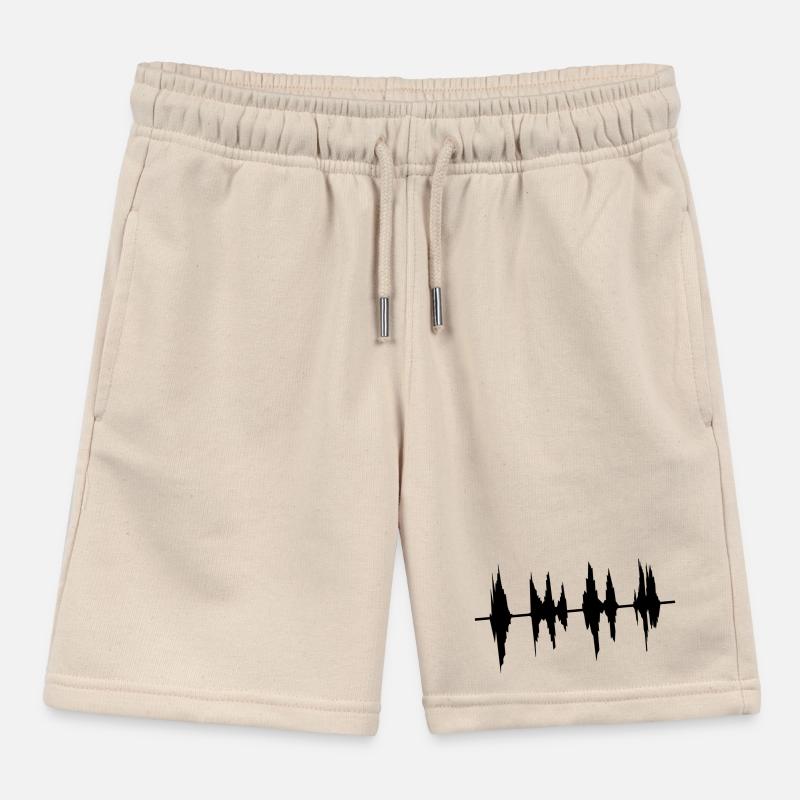 audio Kids Organic Sweat Shorts by Stanley/Stella