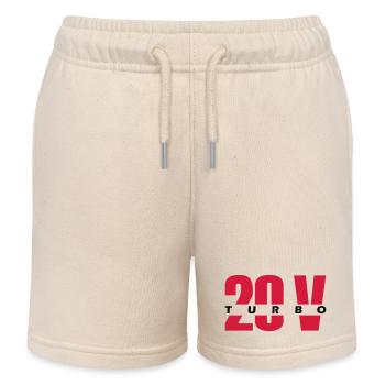20V turbo - Kids Organic Sweat Shorts by Stanley/Stella - soft Ecru - Front