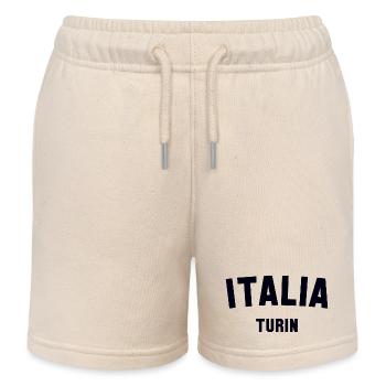TURIN Italia Italien Italie - Short de jogging enfant bio Stanley/Stella - écru doux - Devant
