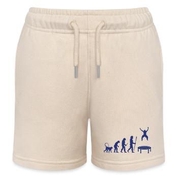 Entwicklung des Trampolin - Kinder Organic Joggingshorts Mini Bolter von Stanley/Stella - Natur - Vorne