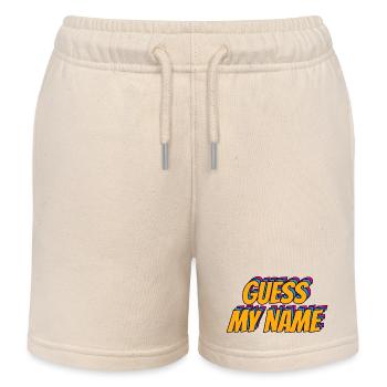 Guess mi Name - Kinder Organic Joggingshorts Mini Bolter von Stanley/Stella - Natur - Vorne