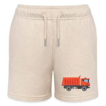 Lkw - Kinder Organic Joggingshorts Mini Bolter von Stanley/Stella - Natur - Vorne