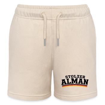 Stolzer Alman - Kinder Organic Joggingshorts Mini Bolter von Stanley/Stella - Natur - Vorne