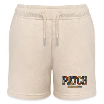 PATCH – Continuous Updating - Kids Organic Sweat Shorts by Stanley/Stella - soft Ecru - Front