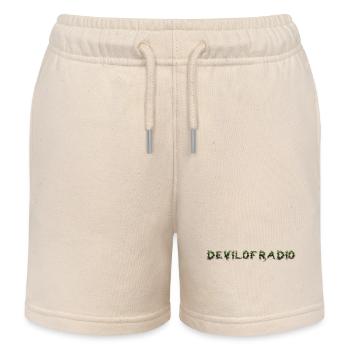 Devil01 - Kinder Organic Joggingshorts Mini Bolter von Stanley/Stella - Natur - Vorne