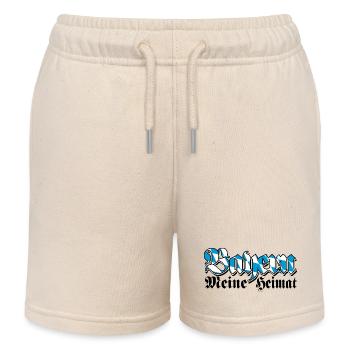 Bayern meine Heimat - Servus - Gruß aus Bayern - Kinder Organic Joggingshorts Mini Bolter von Stanley/Stella - Natur - Vorne