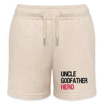 oncle - Short de jogging enfant bio Stanley/Stella - écru doux - Devant