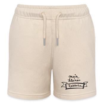 mein kleiner Rabauke - Kinder Organic Joggingshorts Mini Bolter von Stanley/Stella - Natur - Vorne