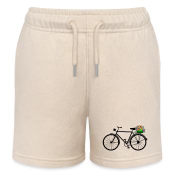 cycle - Kids Organic Sweat Shorts by Stanley/Stella - soft Ecru - Front